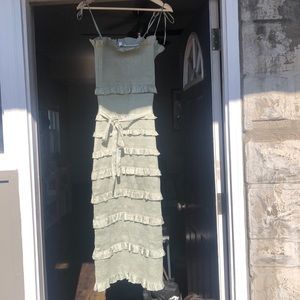 V. Chapman The Lily Dress in Sage